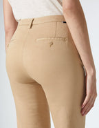 Pantalon Chino Highwaist Cropped Sandy Highwaist Cropped - Beige - Femme