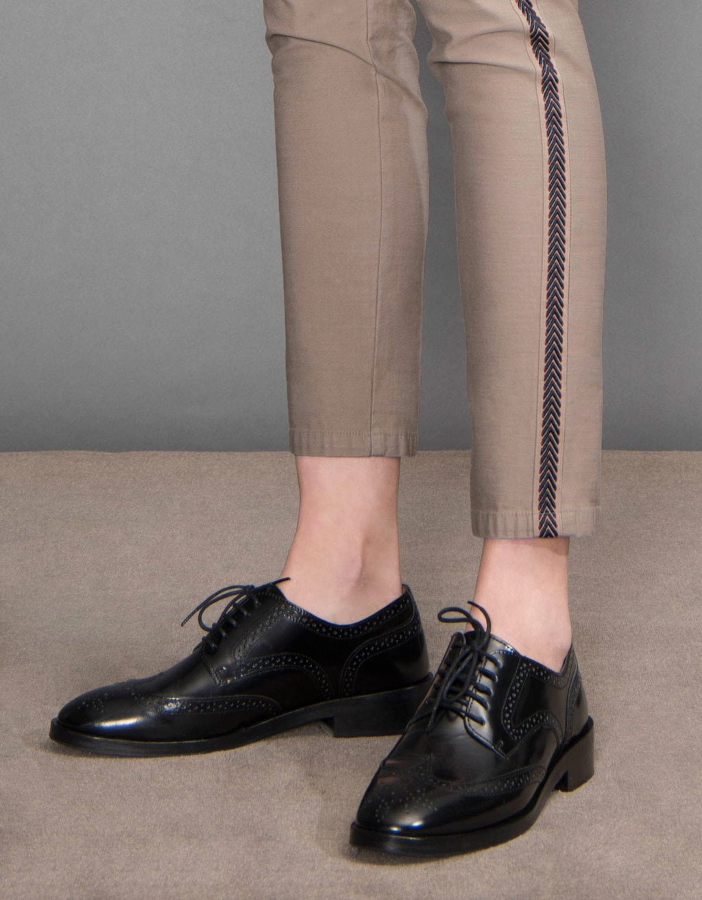 Sandy Herring Chino Trousers - Taupe