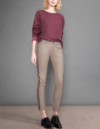 Sandy Herring Chino Trousers - Taupe