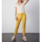 Pantalón chino tapered Sandy tapered - Mostaza - Mujer