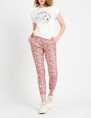 Pantalon Chino Skinny Sandy Printed - Femme