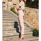 Pantalón Cigarette Liv Fancy - Baby Pink Tiles - Mujer