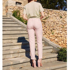Pantalón Cigarette Liv Fancy - Baby Pink Tiles - Mujer