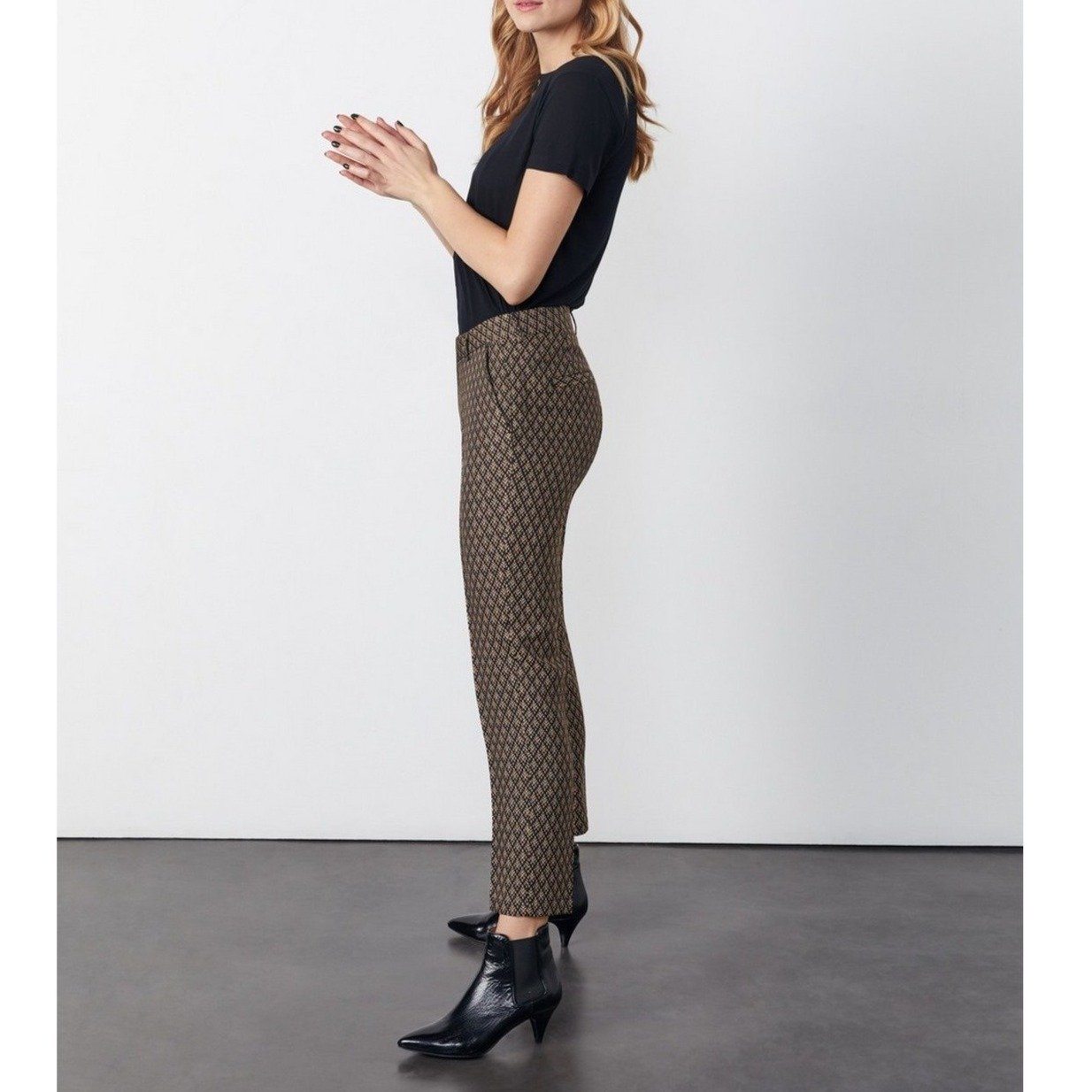 Pantalón Pitillo Liv Fancy - Royal Leaves - Mujer