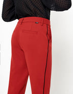 Pantalon Cigarette Lizzy Color - Terre Rouge Piping - Femme
