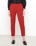 Pantalon Cigarette Lizzy Color - Terre Rouge Piping - Femme