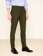 Pantalon Cigarette Lizzy Fancy - Green Berry - Femme