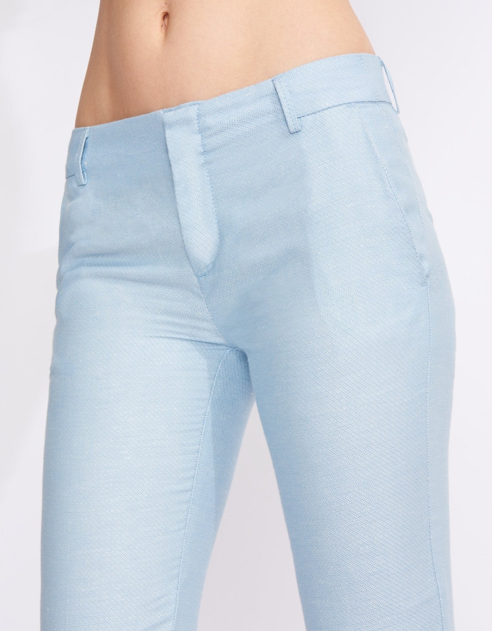 Lizzy Fancy Cigarette Trousers - Ocean - Women