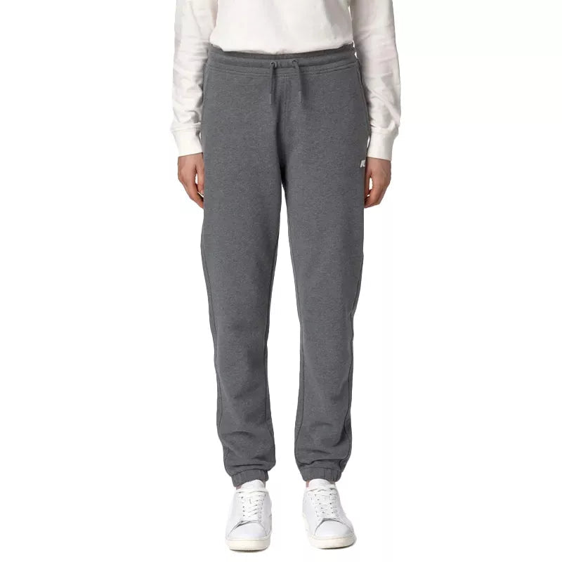 Pantalon De Survêtement K-Way Ginevrette Fleece Peach - Anthracite