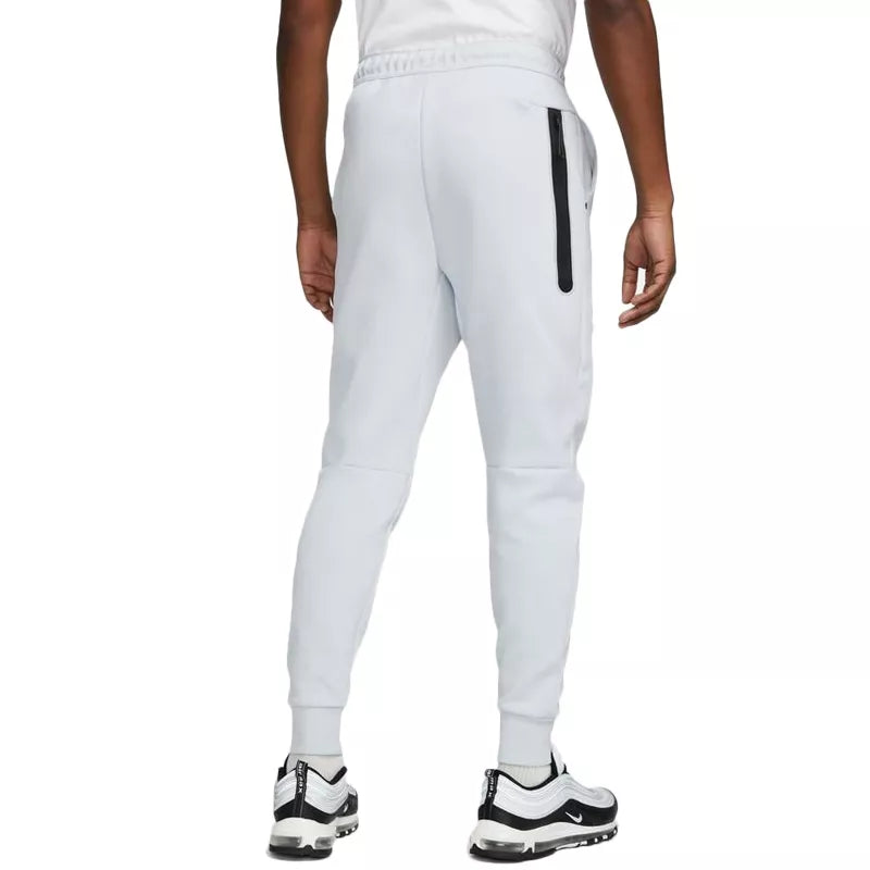 Pantalones deportivos Tech Fleece - Gris y blanco