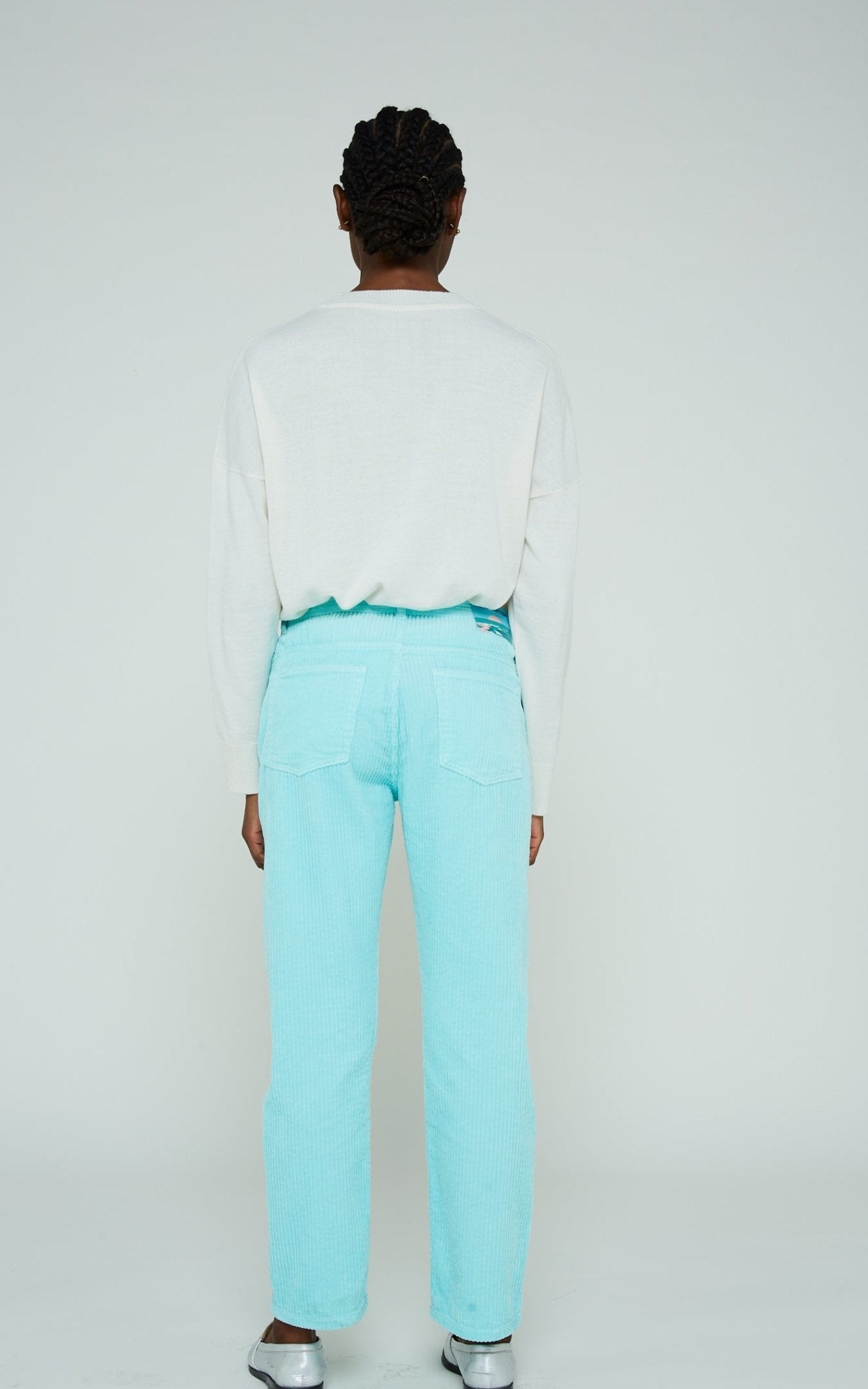 Pantalon Elias Monzo - Bleu Glacier