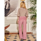 Reiko - Felicityvelvh Trousers - Purplegrey