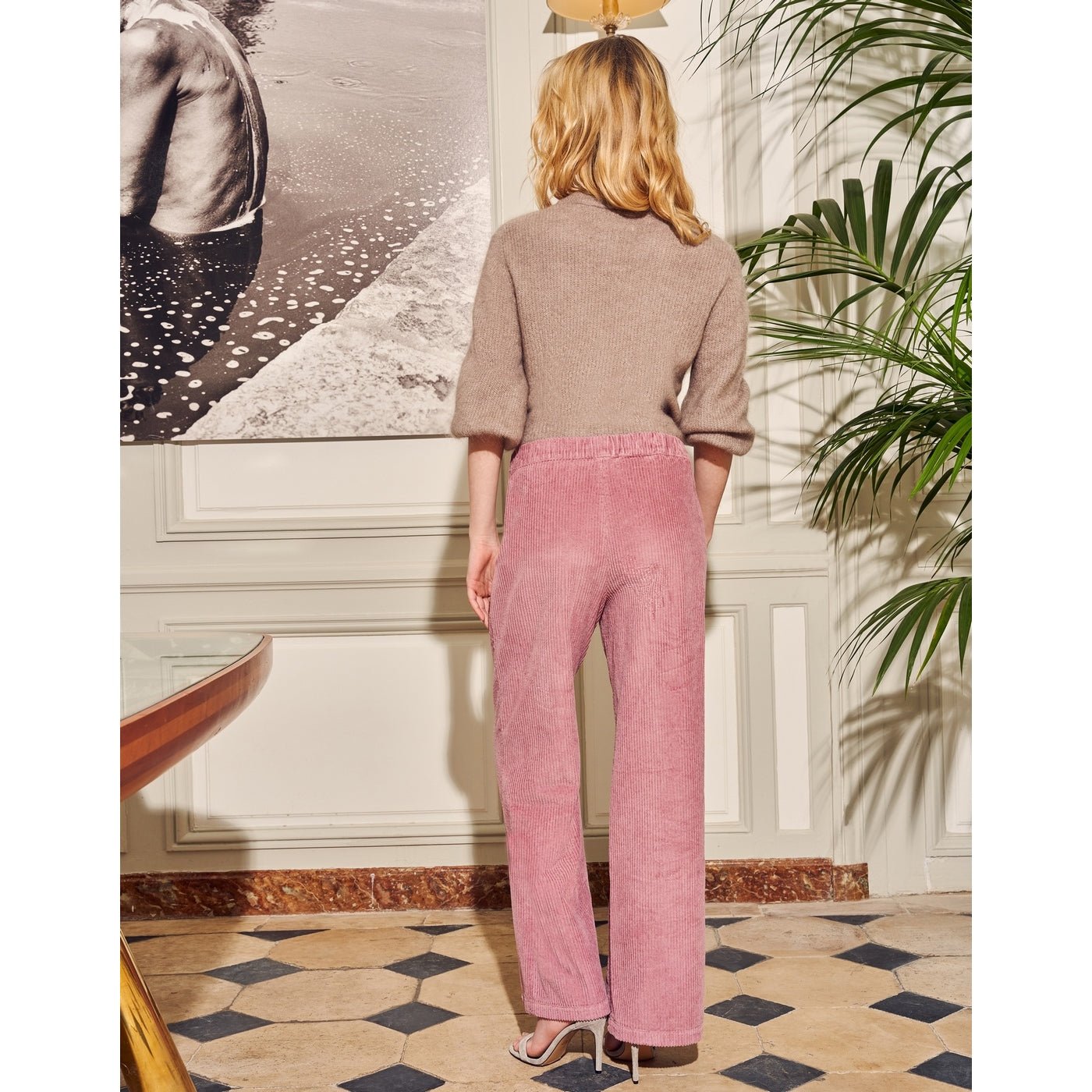 Reiko - Felicityvelvh Trousers - Purplegrey