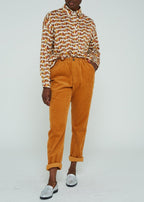 Pantalón Garance Monzo - Mostaza