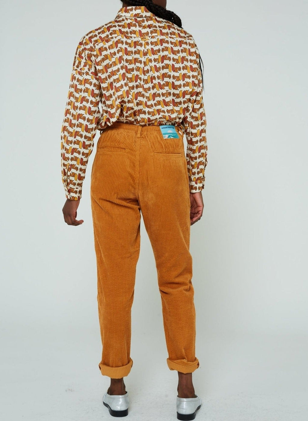 Pantalón Garance Monzo - Mostaza