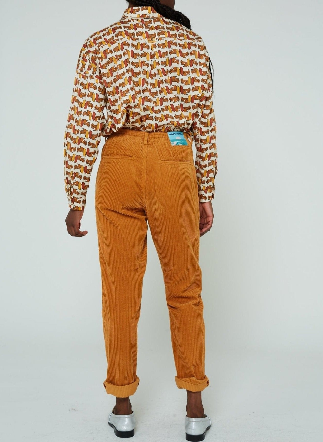 Pantalón Garance Monzo - Mostaza