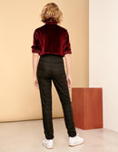 Pantalon Highwaist Arnaud Fancy - Checked Grey - Femme