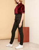 Pantalon Highwaist Arnaud Fancy - Checked Grey - Femme