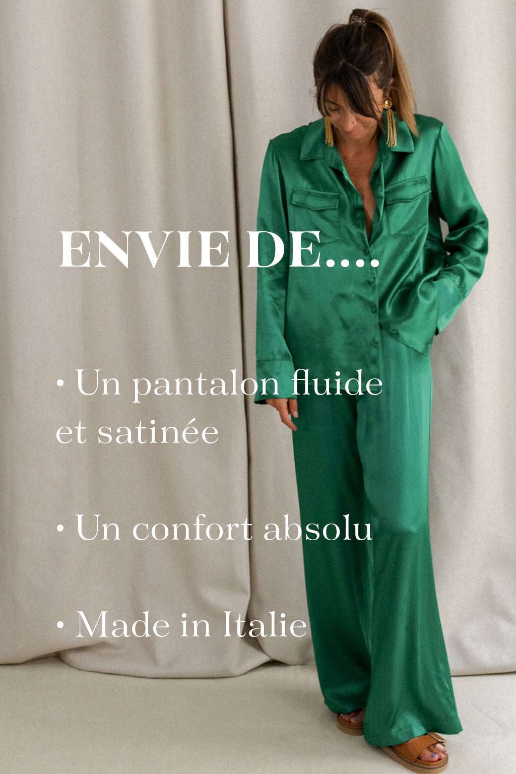Pantalon Jacob Green - Vert