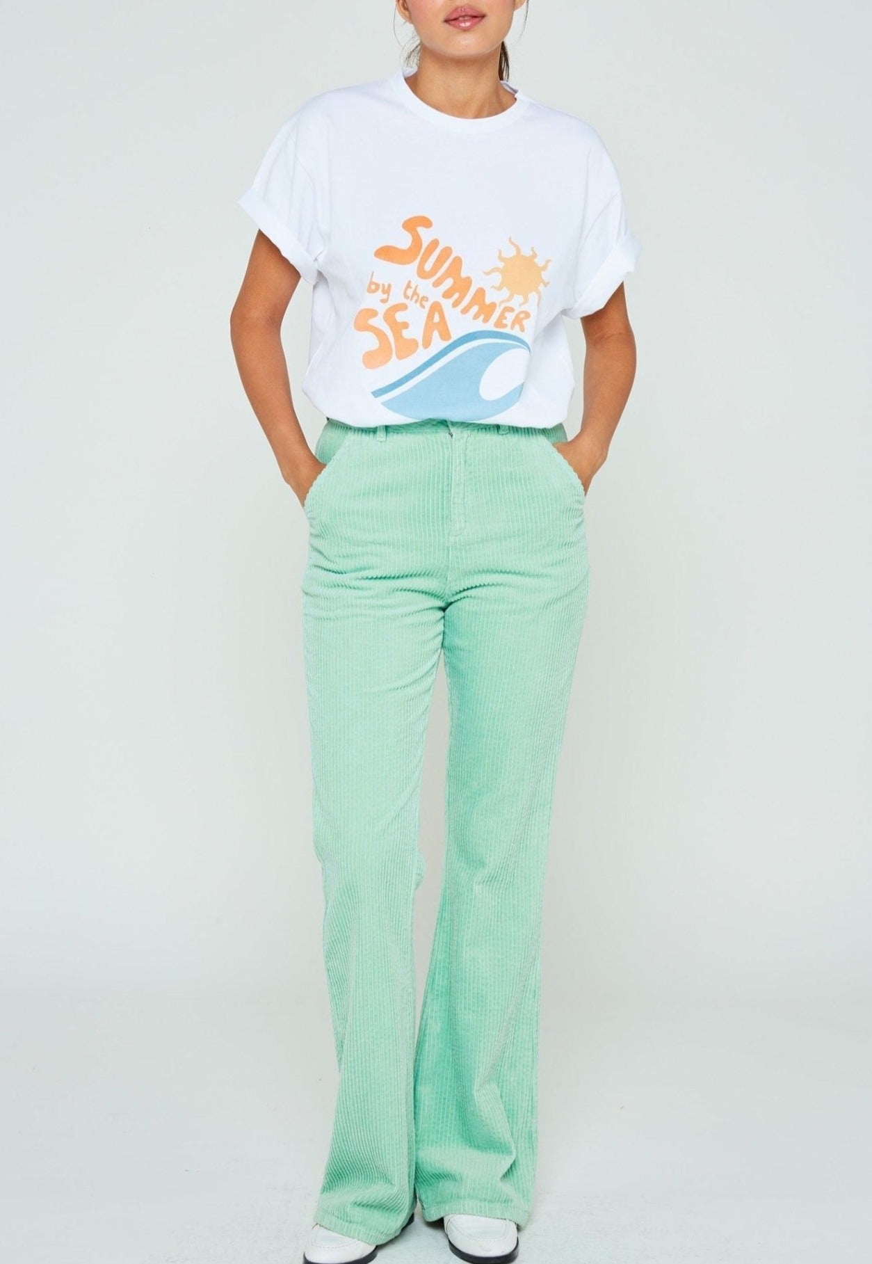 Pantalon Marly Monzo - Celadon