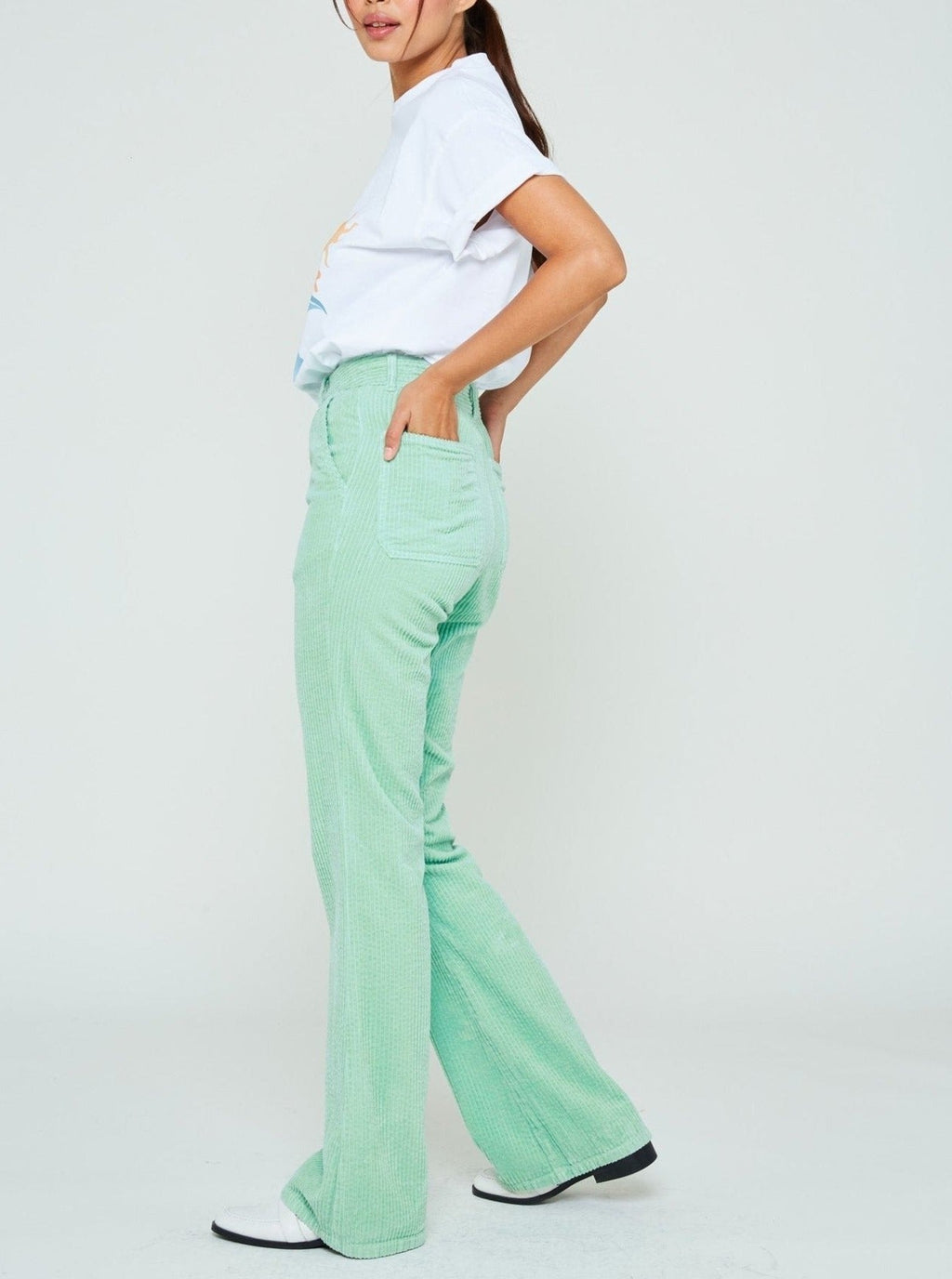 Pantalon Marly Monzo - Celadon