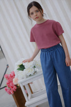 Pantalon Paola Bleu Denim - Fille