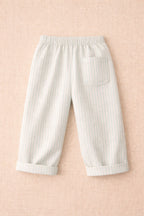 Pantalón Paul Rayas - Niño niño - Crudo y Menta