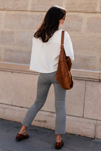 PANTALON PINO VICHY NOIR