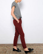 Sandrine Street Pants - Burgundy