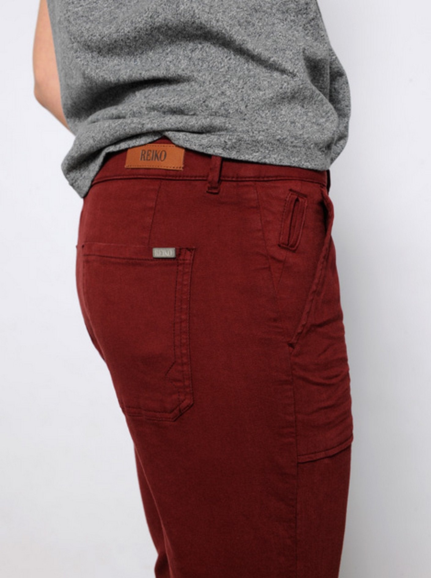 Sandrine Street Pants - Burgundy