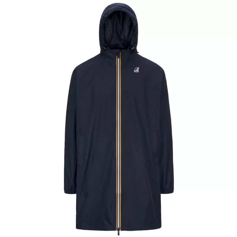 Parka À Capuche K-Way Le Vrai 4.0 Eiffel East - Bleu Marine