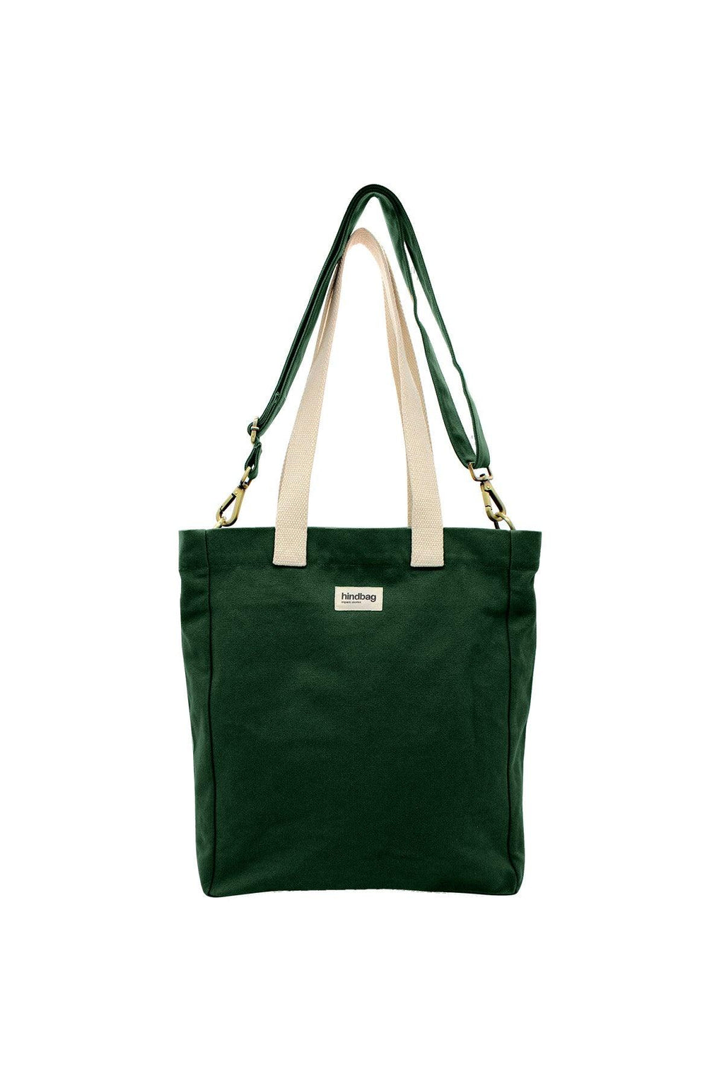 Paul Fir Green vertical tote bag Hindbag2