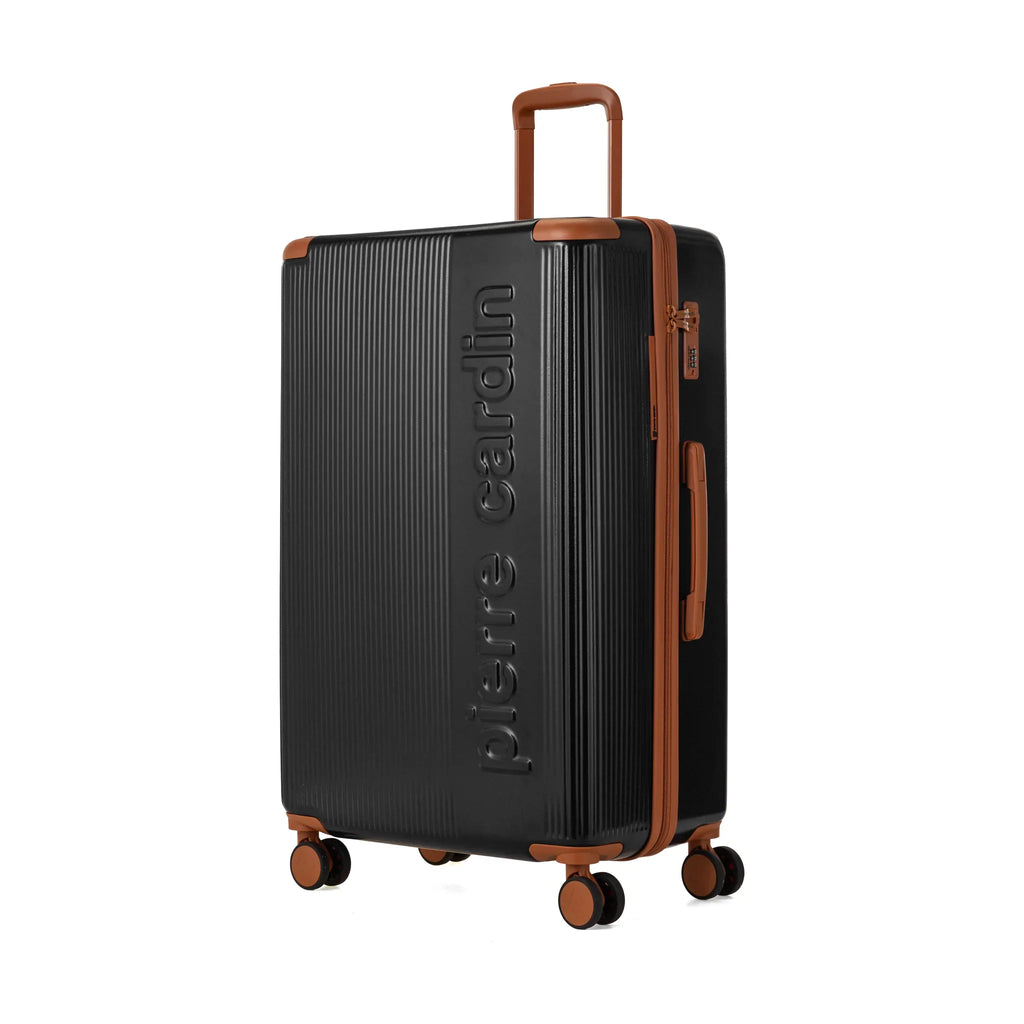 Set De 3 Valises + 2 Sacs Pierre Cardin Berlin - Noir