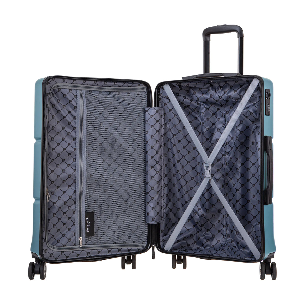 2er-Kofferset Pierre Cardin Intense – Graublau