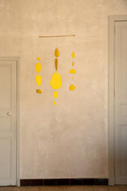 Kleine Mobile Kiezelstenen - Citron