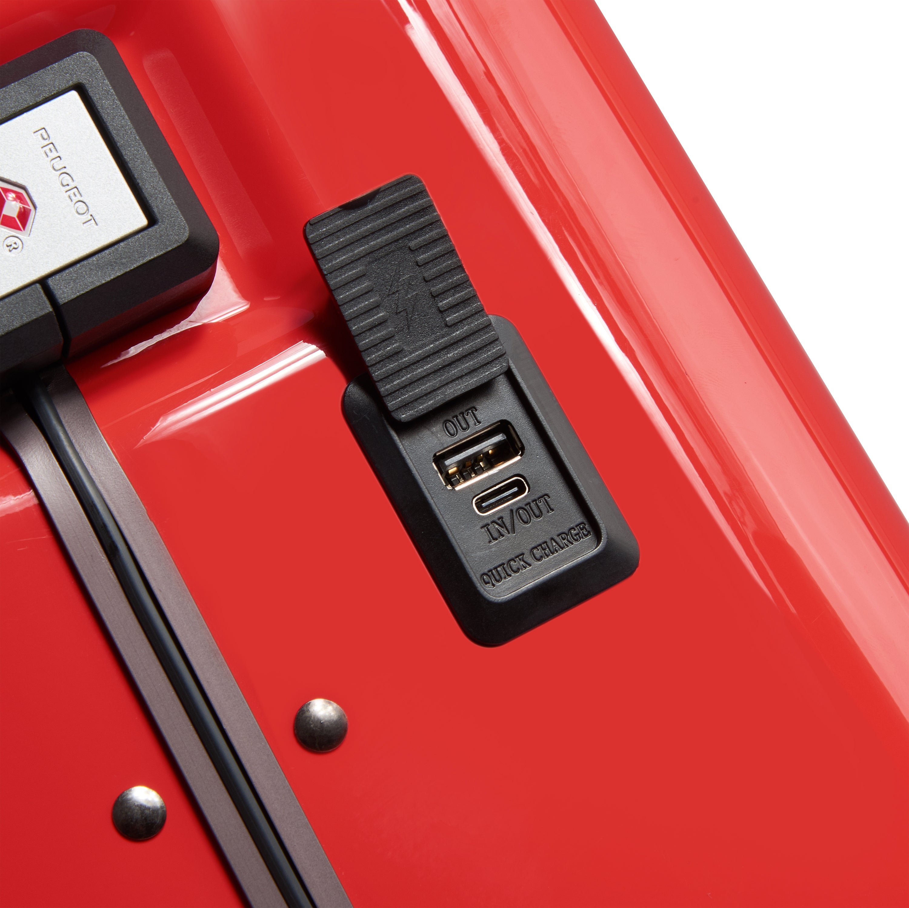 Valise Cabine Peugeot - Rouge
