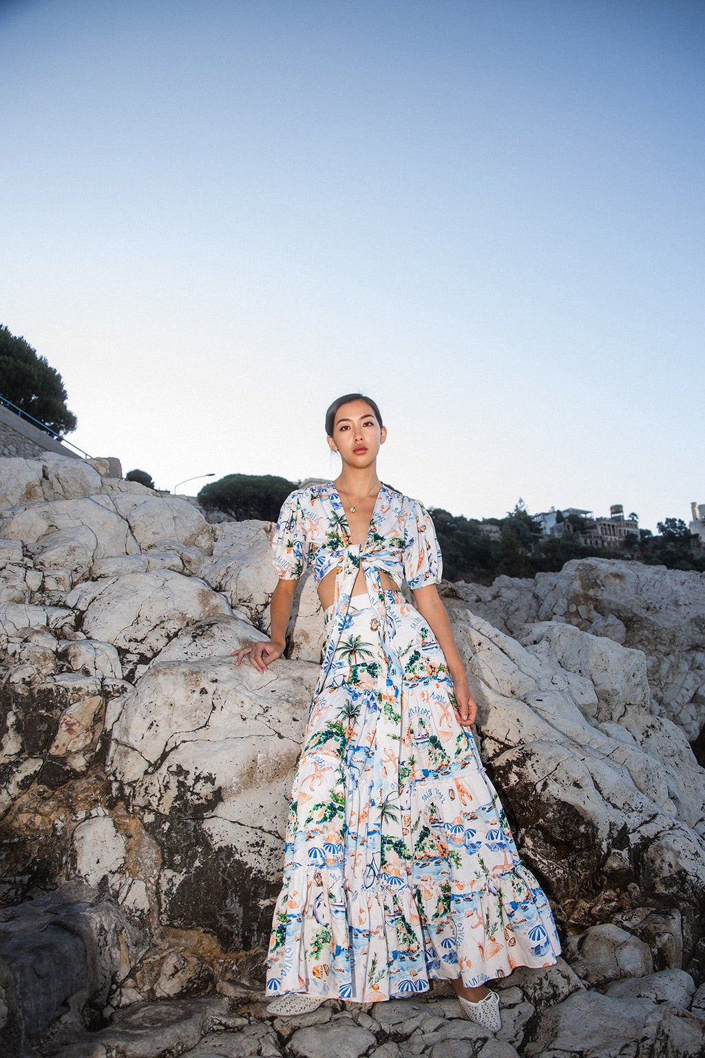 Jupe Alissa - French Riviera