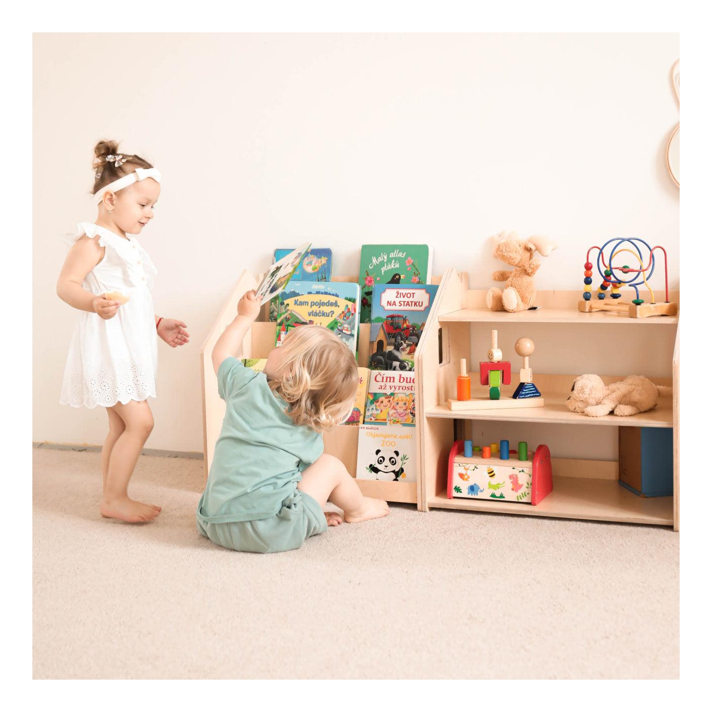 Duo Bookcase & Toy Shelf – Limited Edition