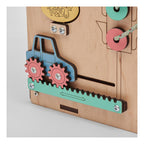 Busy Board Maisonnette Éducative En Bois – Mini