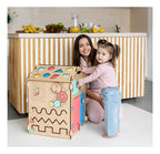 Busy Board Casita Educativa De Madera – Natura
