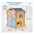 Duo Busy Board Natura Playhouse & Interactive Cube
