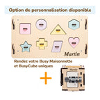 Duo Busy Board Natura Playhouse & Interactive Cube