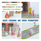 Portable Fire Station Playset