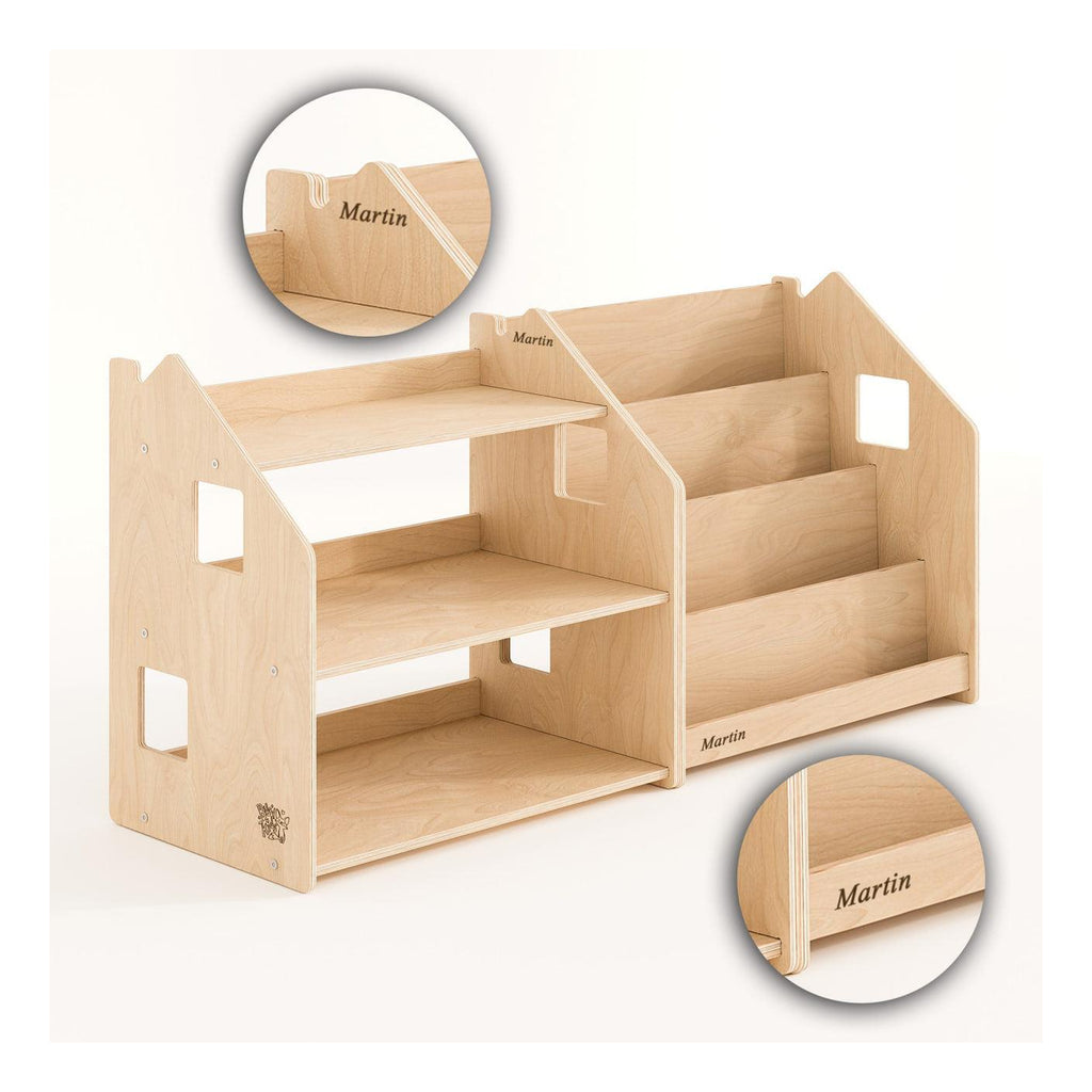Duo Bookcase & Toy Shelf – Limited Edition