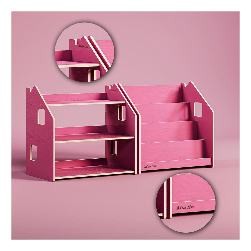 Duo Bookcase & Toy Shelf – Limited Edition