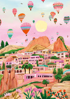 Puzzle 1000 Pièces Pieces & Peace - CappadocePieces & Peace