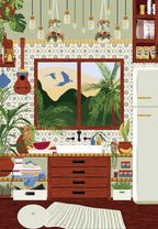 Puzzle 1000 Pièces Pieces & Peace - Cuisine VénézuéliennePieces & Peace