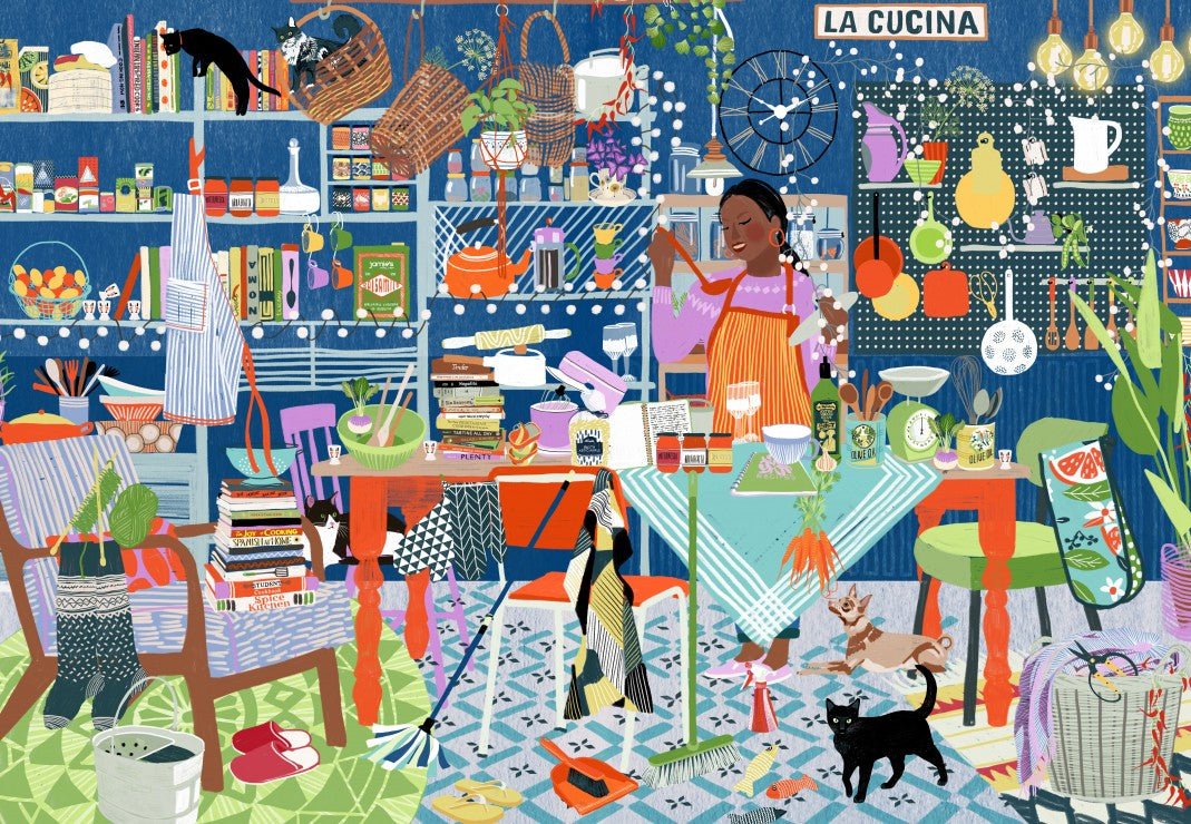 Puzzle 1000 Pièces Pieces & Peace - La CucinaPieces & Peace