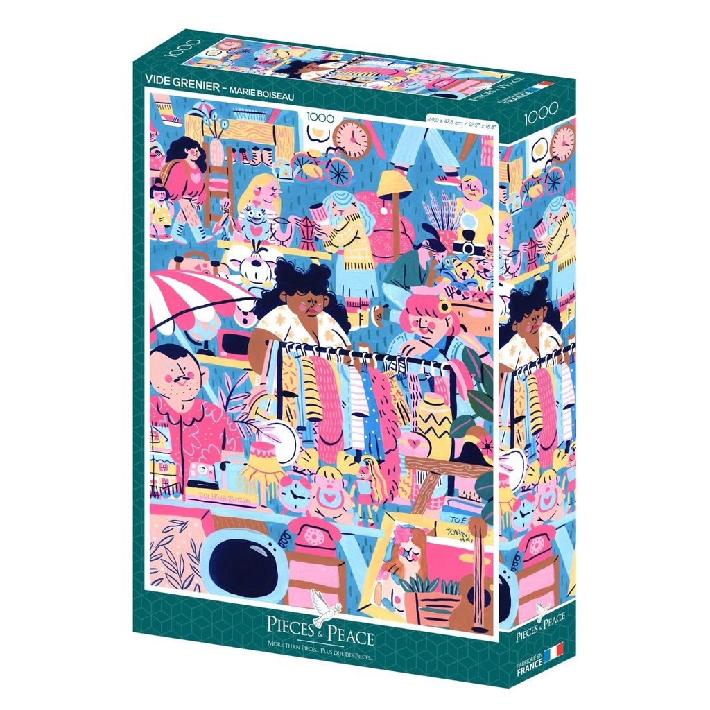 Puzzle 1000 Pièces Pieces & Peace - Vide - GrenierPieces & Peace