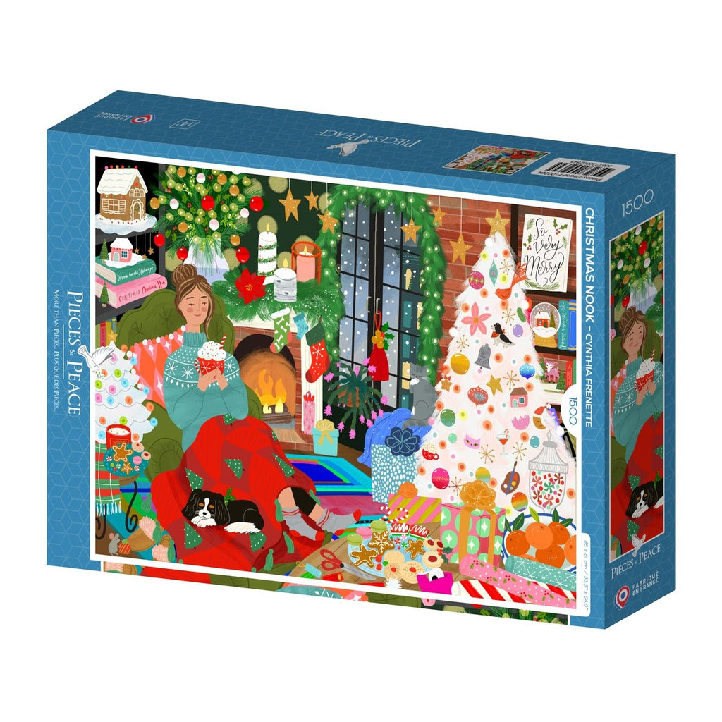 Puzzle 1500 Pièces Pieces & Peace - Le Coin de NoëlPieces & Peace